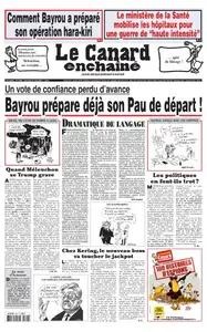 Le Canard enchaîné - 27 Août 2025