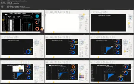 Business Intelligence with Microsoft Power BI - with Material: Learn the art of data visualization with Power BI