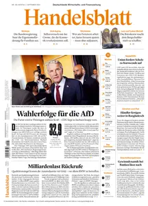 Handelsblatt  - 02 September 2024