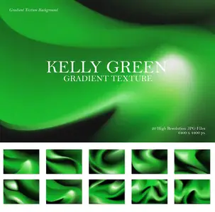 EE - Kelly Green Gradient Texture Background 93PWMQD