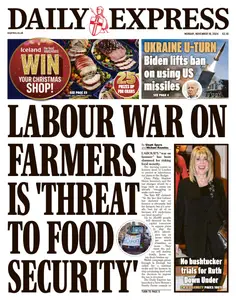 Daily Express (Irish) - 18 November 2024