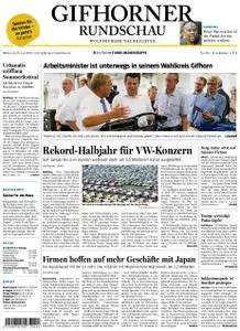 Gifhorner Rundschau - Wolfsburger Nachrichten - 18. Juli 2018