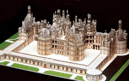 Detailed Architectural Paper Model (N°10)