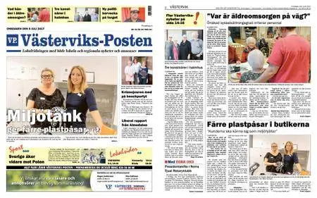 Västerviks-Posten – 05 juli 2017