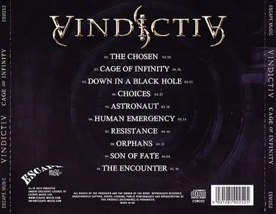 Vindictiv - Cage Of Infinity (2013) [Escape Music]