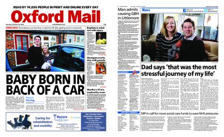 Oxford Mail – October 25, 2018