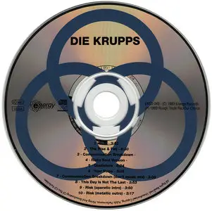 Die Krupps - Entering the Arena (1985) Sweden Reissue 1993