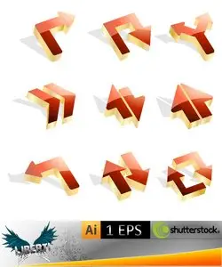 Set of arrows