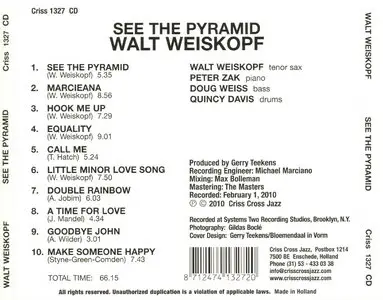 Walt Weiskopf - See The Pyramid (2010)
