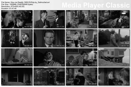 (Film Noir) Kiss me Deadly [DVDrip] 1955