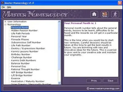 Master Numerology v1.0