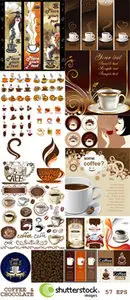 Coffee & Chocolate Vector Pack
