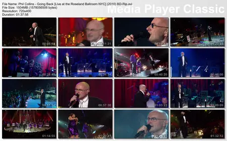 Phil Collins - Going Back [Live at the Roseland Ballroom NYC] (2010)