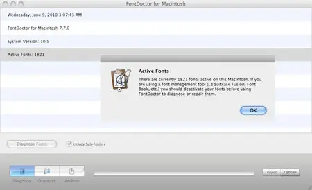 FontDoctor 7.7 UB - [mac osX]