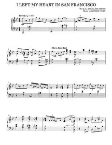 I left my heart in san francisco - Tony Bennett (Piano Solo)