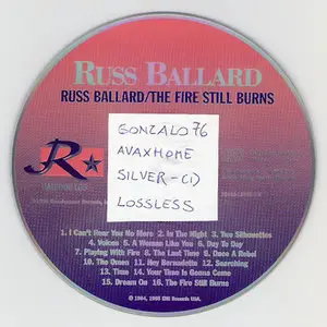 Russ Ballard - Russ Ballar/The Fire Still Burns (1984/1985) [Features 2 LPs on 1 CD, 1996 Reissued)