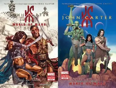 John Carter - The World Of Mars #1-4 (2012) Complete