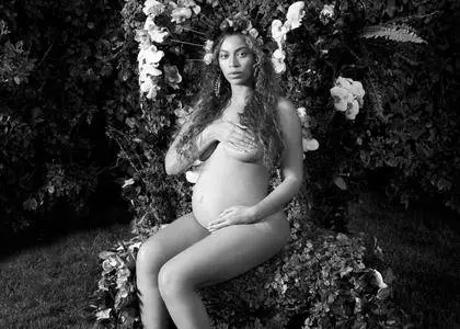 Beyonce - 'Pregnant with Twins' Photoshoot