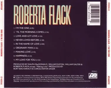 Roberta Flack - I'm The One (1982) [1990, Reissue]