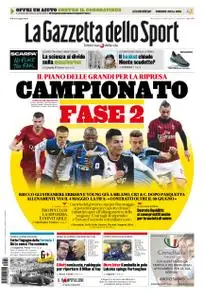 La Gazzetta dello Sport Roma – 08 aprile 2020