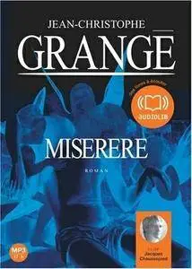 Jean-Christophe Grangé, "Miserere" (repost)