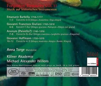 Michael Alexander Willens, Kölner Akademie - Forgotten Treasures, Vol. 11 - Mandolinenkonzerte (2013)