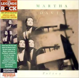 Martha Davis - Policy (1987) Mini LP, Vinyl Replica Collection, Remastered 2013 [Re-Up]