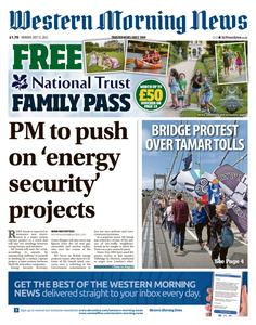Western Morning News Devon – 31 July 2023