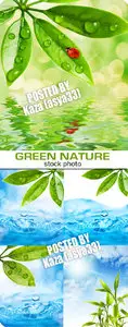 Green nature & water