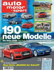 Auto Motor und Sport No.25 - November 27, 2014 / Deutsch