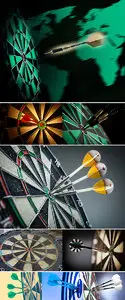 Stock Photos Darts arrows