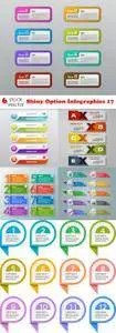 Vectors - Shiny Option Infographics 17