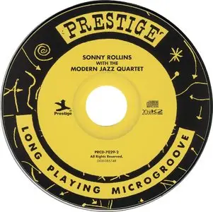 Sonny Rollins - Sonny Rollins With The Modern Jazz Quartet (1951) {2003 Prestige 20bit K2 Remaster}