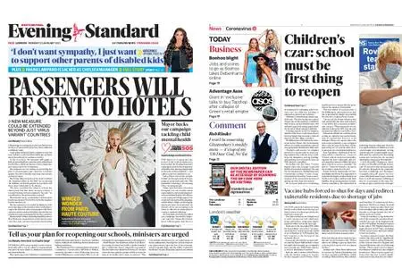 London Evening Standard – January 25, 2021