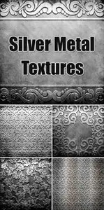 Stock Photo - Silver Metal Textures