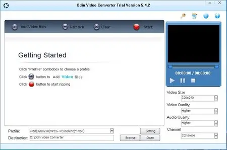 Odin Video Converter 6.5.5