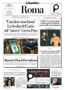 la Repubblica Roma - 24 Luglio 2021
