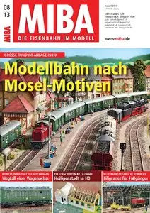 MIBA - Die Eisenbahn im Modell August 08/2013