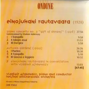 Vladimir Ashkenazy, Helsinki Philharmonic Orchestra - Einojuhani Rautavaara: Piano concerto No.3, Autumn Gardens (2000)
