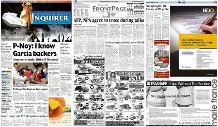 Philippine Daily Inquirer – February 15, 2011