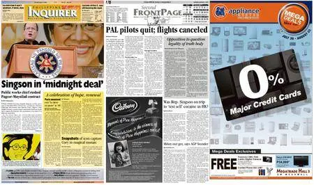 Philippine Daily Inquirer – August 01, 2010