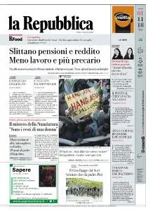 la Repubblica - 1 Novembre 2018