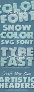 Snow Color Font