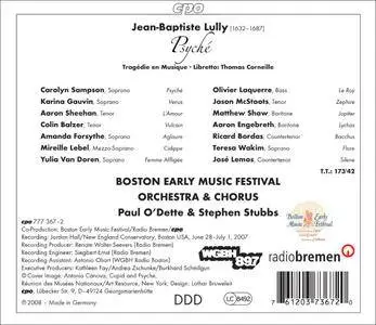 Boston Early Music Festival Orchestra & Chorus, Paul O'Dette, Stephen Stubbs - Lully: Psyche (2008)