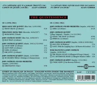 John Coltrane - The Quintessence: New York City 1956-1962 (2CD) (2014)