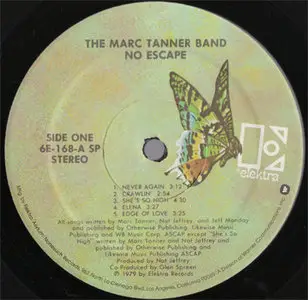 Marc Tanner Band, The - No Escape (Elektra 6E-168) (Vinyl 24-96 & 16-44.1)