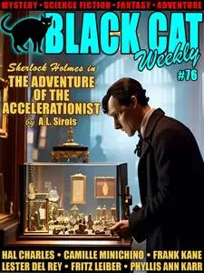 «Black Cat Weekly #76» by A.L. Sirois, Camille Minichino, Edgar Rice Burroughs, Frank Kane, Fritz Leiber, Grace Livingst