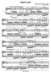 ChopinFF - Etüde f-moll