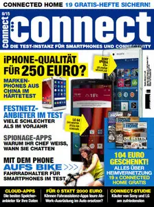 Connect Magazin für Telekommunikation August No 08 2015