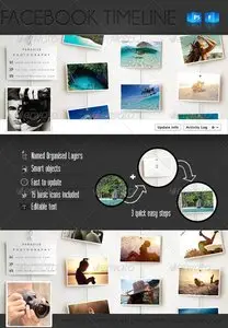 GraphicRiver Deluxe FB Timeline Cover